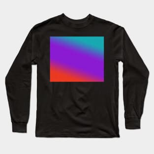 Colourful gradient Long Sleeve T-Shirt